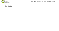 Desktop Screenshot of ebooksforstudents.org